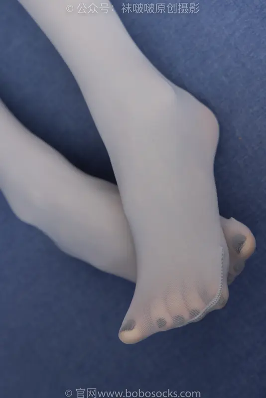 [BoBoSocks袜啵啵] NO.213 稚予-黑皮鞋、厚灰丝（花絮版） 2